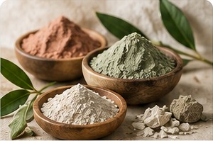 Clays & Natural Colorants ingredients